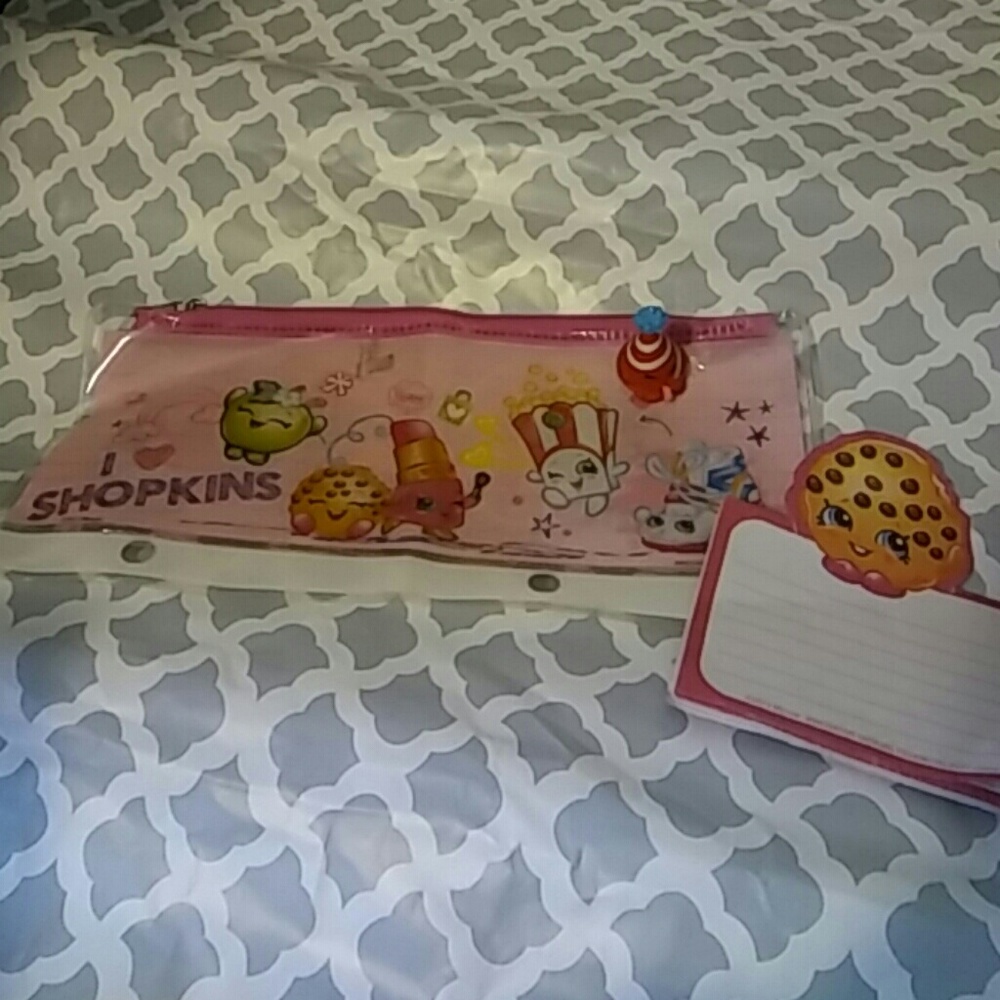 Shopkins pencil bag
